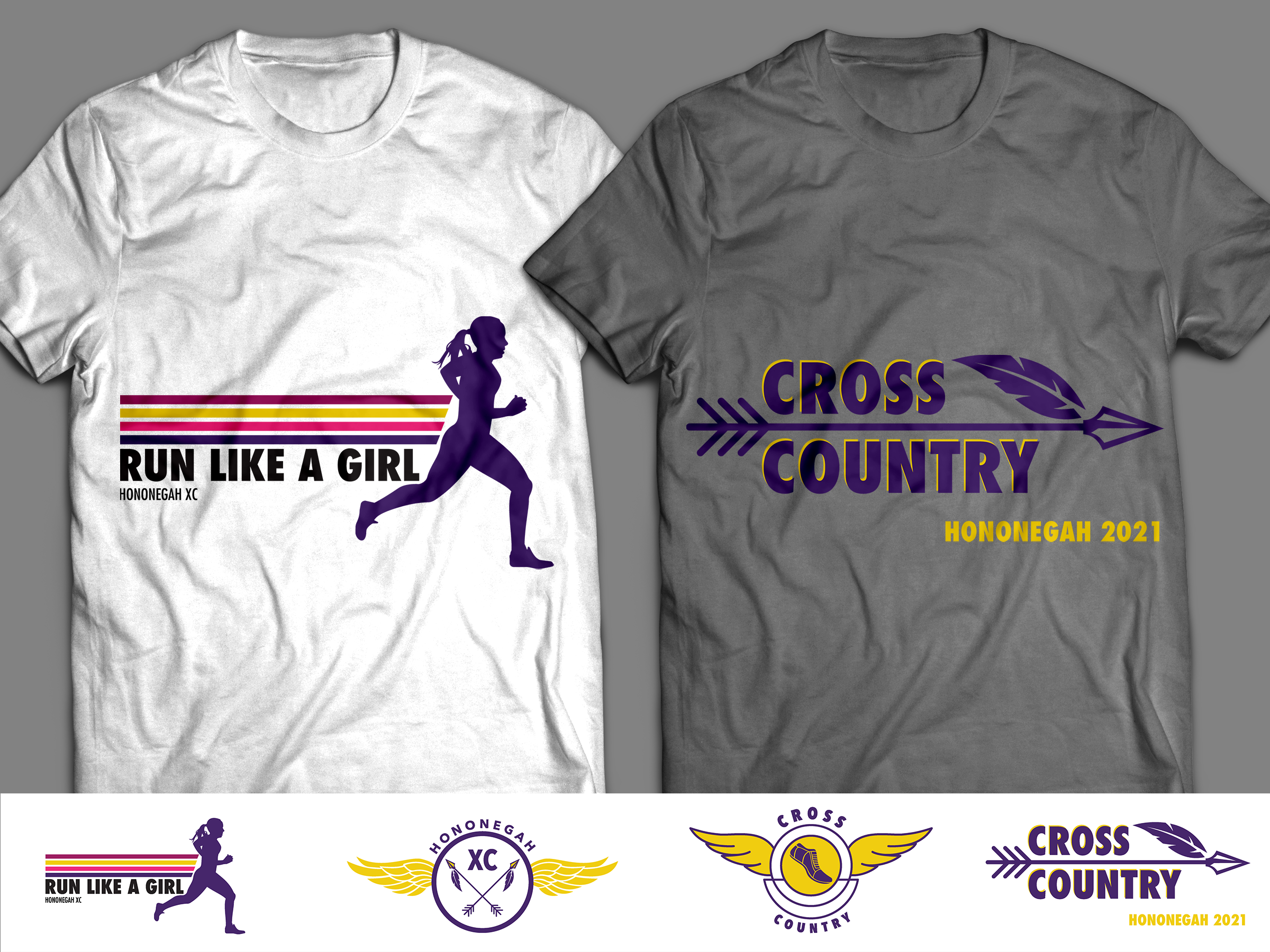 cross country shirt design