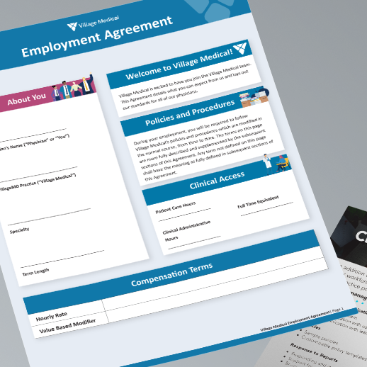 Employee Agreement design